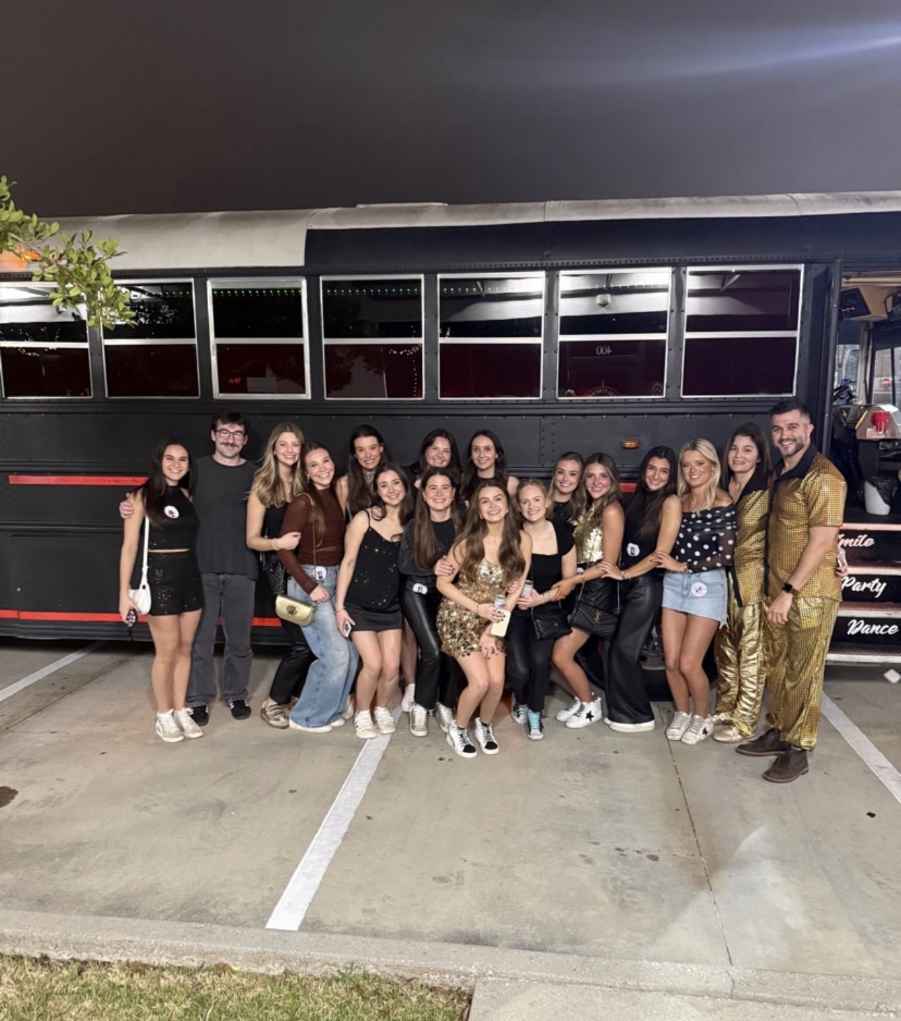 Luxury Party Bus Interior